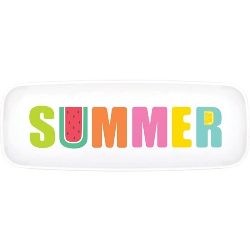 Funky Fruits Summer serving plate 44cm
