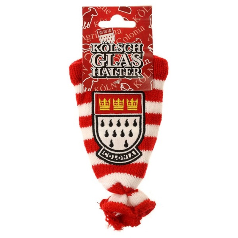 Klsch glass holder with coat of arms