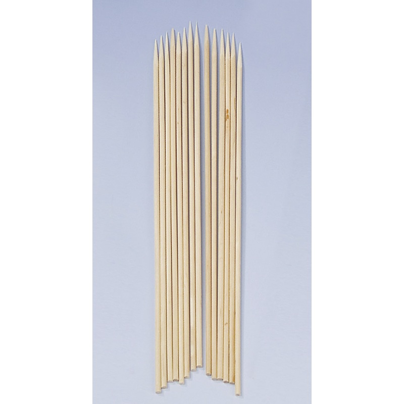 1000 wooden kebab skewers Wood Village 20cm
