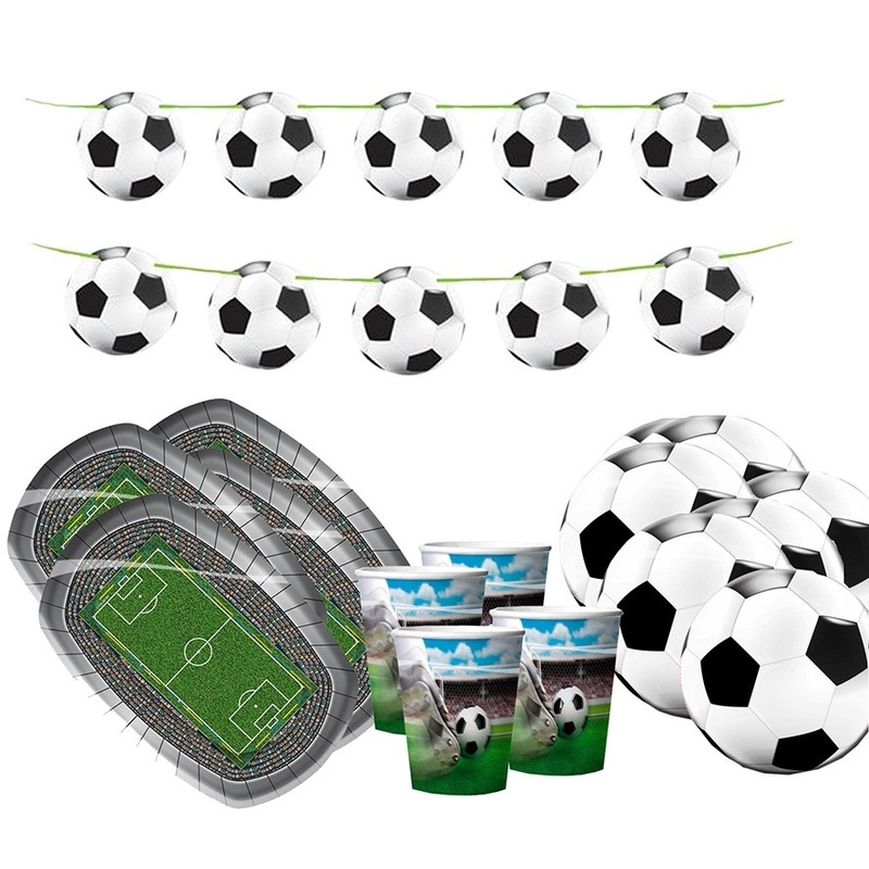 37-piece football stadium party set