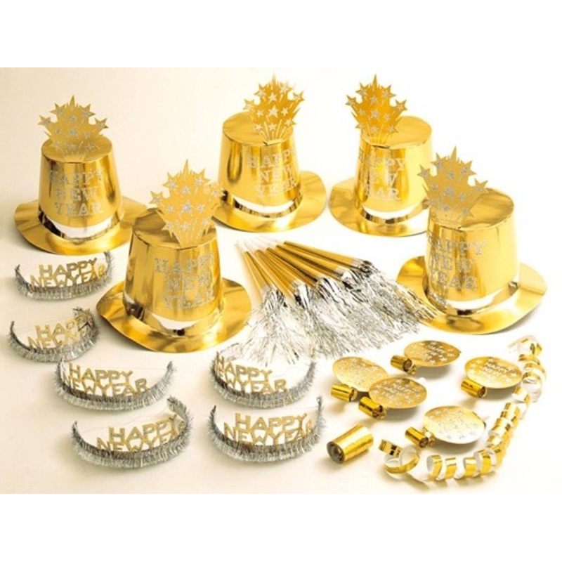 Golden New Year Party Set 21 pieces