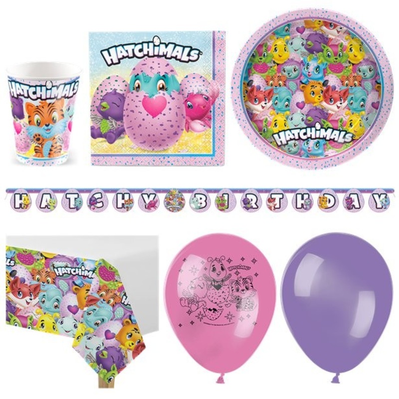 Hatchimals party decoration set deluxe