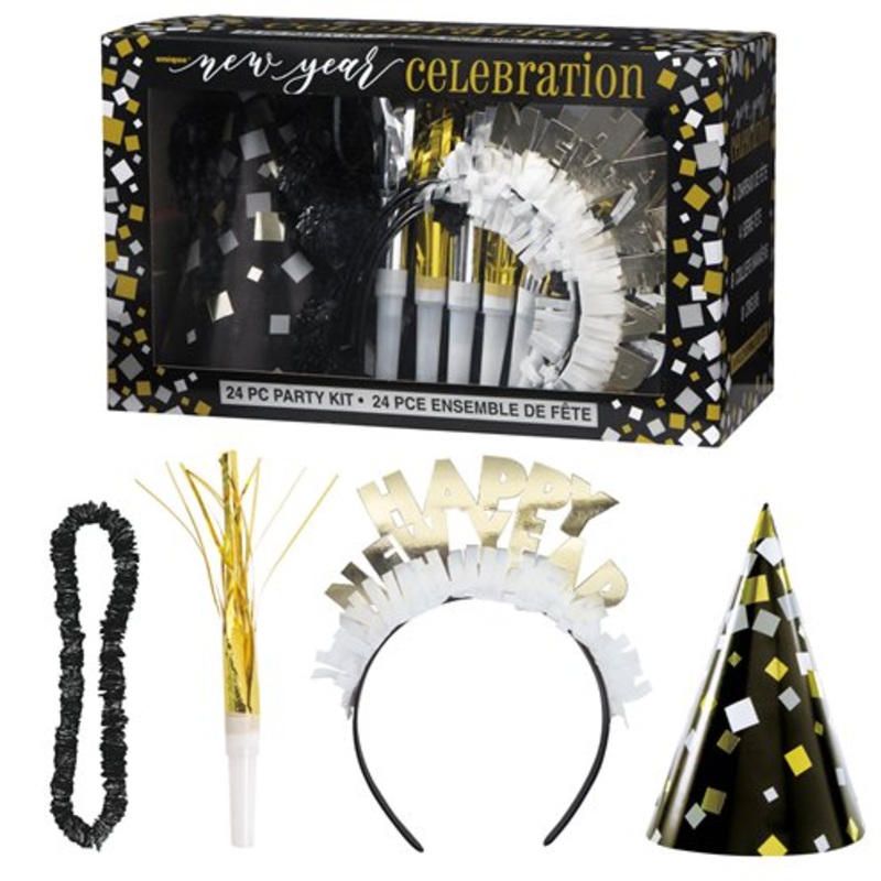 New Years party set Hello New Year