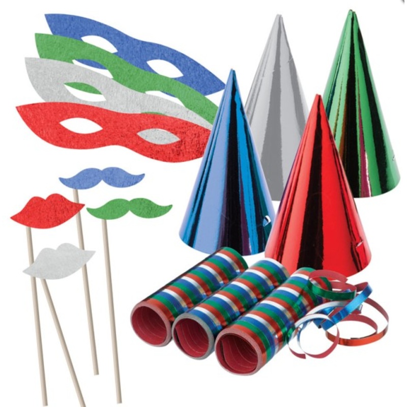 Party set metallic 20 pieces