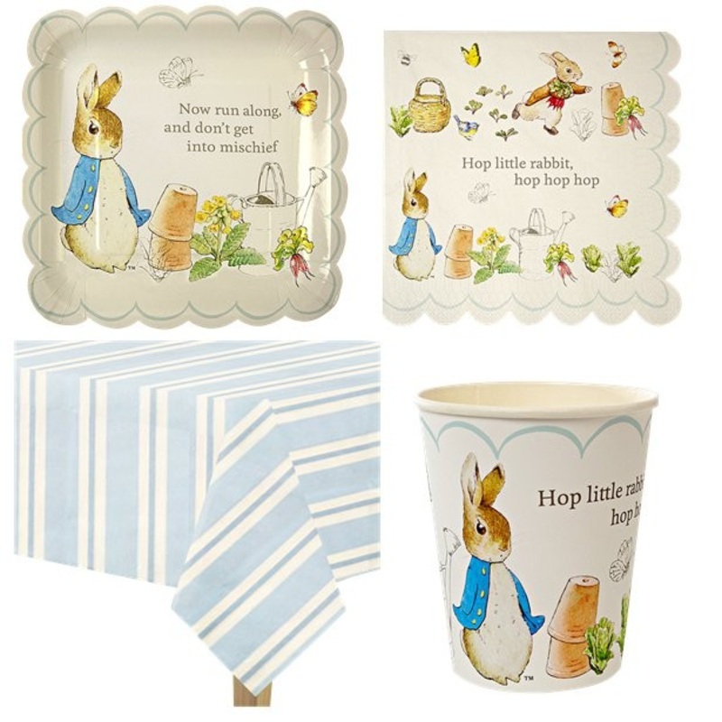 Premium Peter Rabbit party set