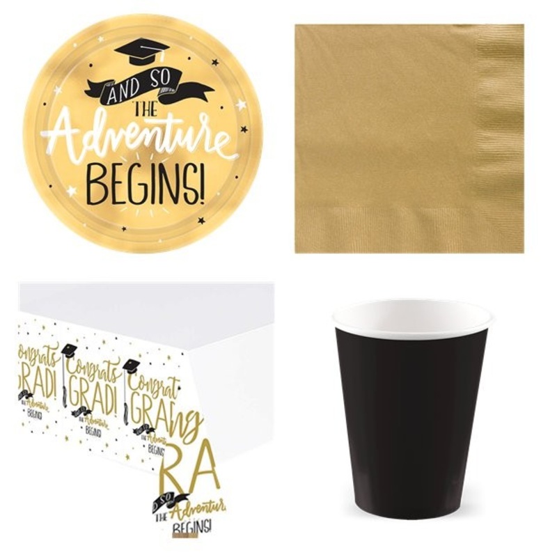 Small graduation party set