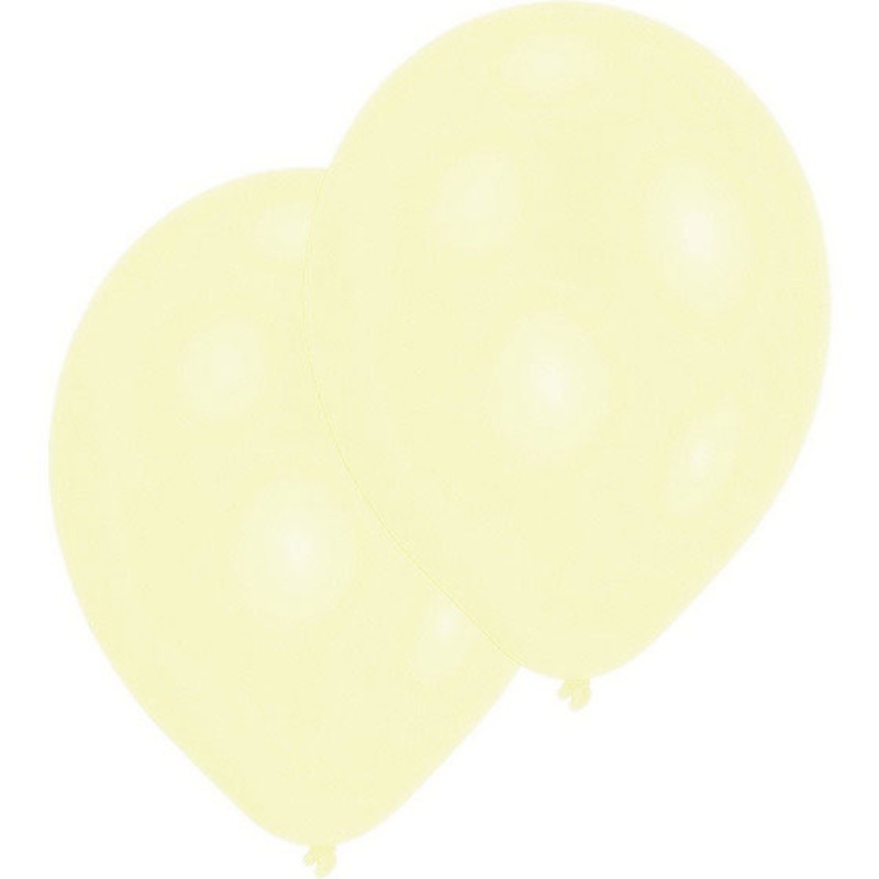 10 vanilla balloons Basel 27.5cm