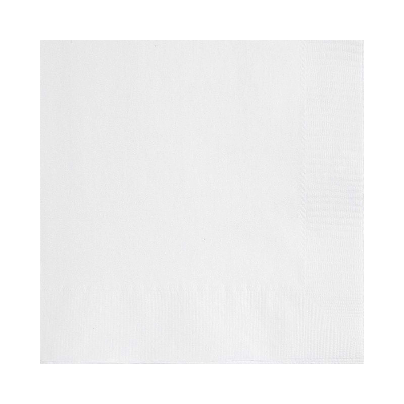 20 napkins Vera white 33cm