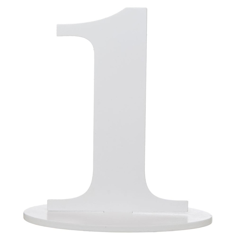Fabulous 1 table number 17cm