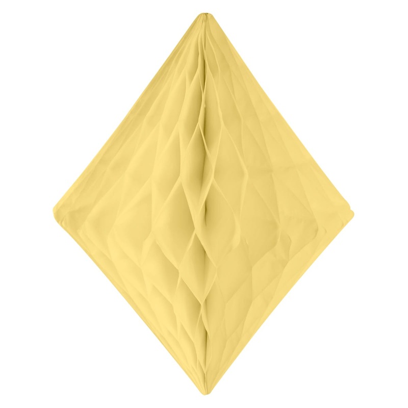 Honeycomb diamond yellow 30cm