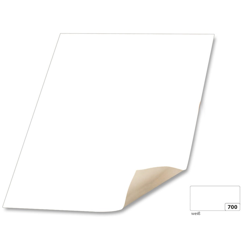 Plakatkarton 380g/m wei 48x68cm 10 Blatt