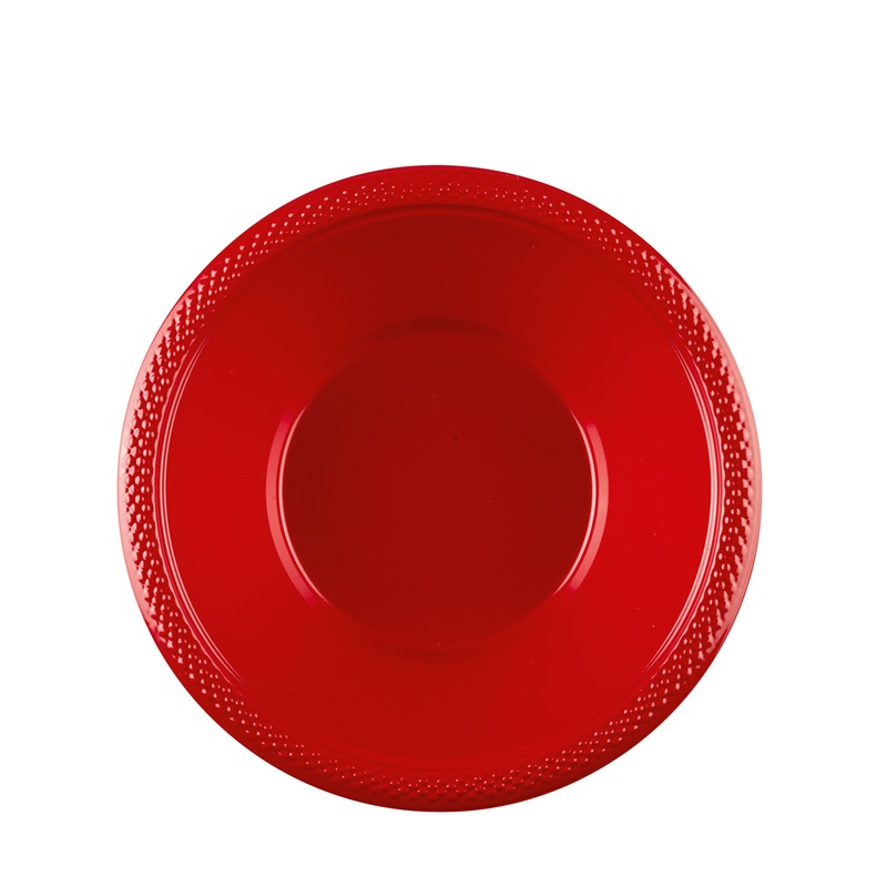 10 party buffet bowls red 355ml