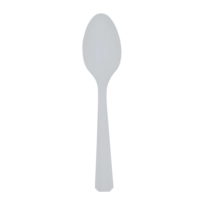 10 transparent spoons
