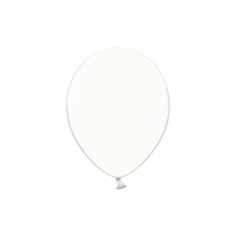 100 balloons crystal clear 25cm