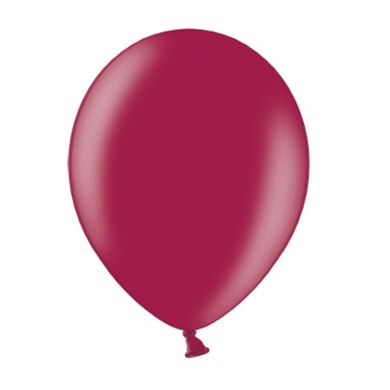 100 balloons metallic plum 36cm