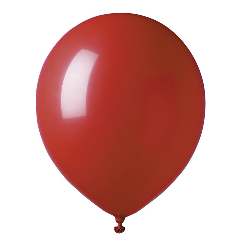 12 party balloons Madrid red 30cm