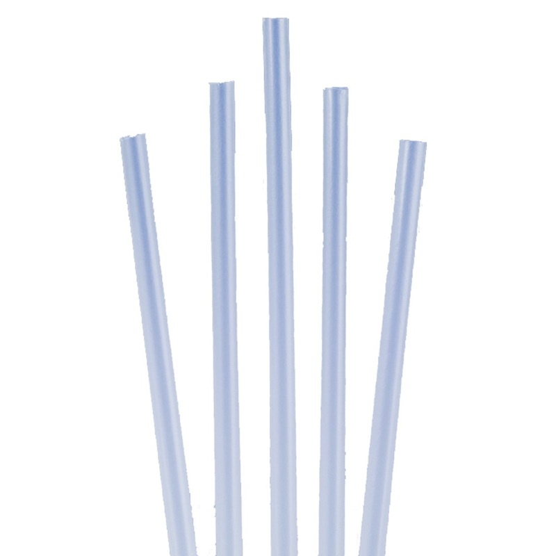 135 transparent straws 25cm