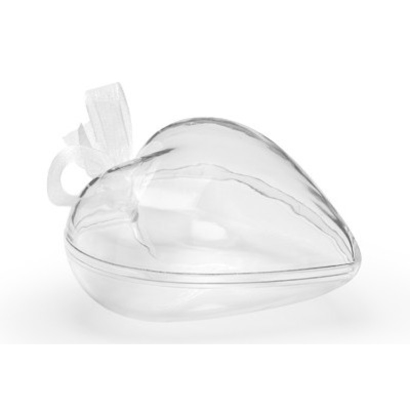 3 gift boxes heart transparent