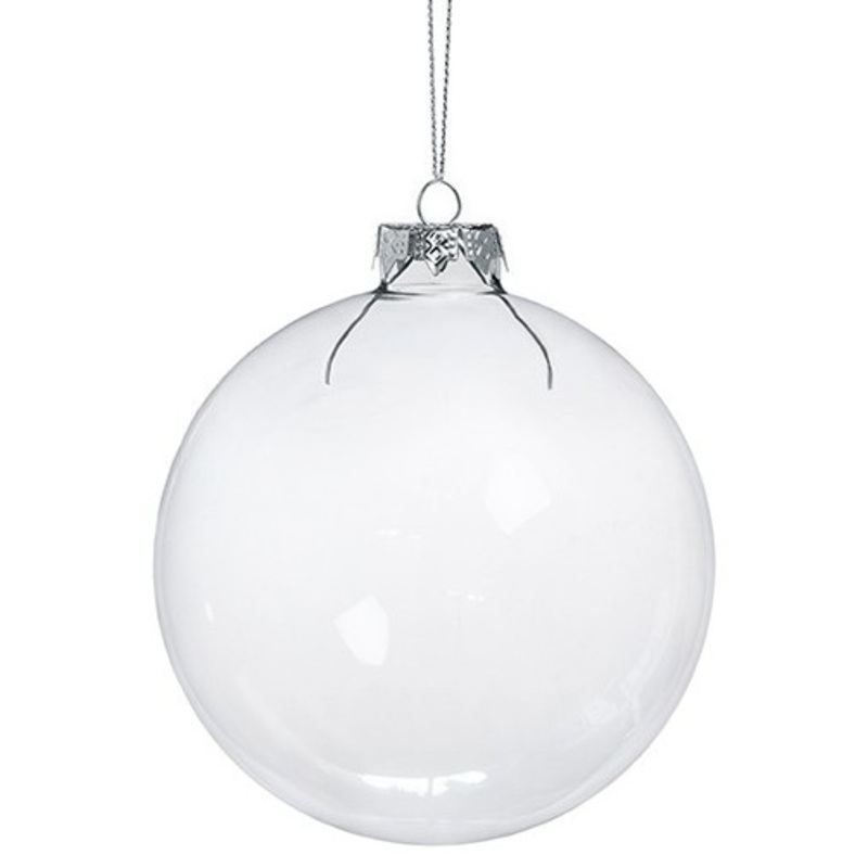 4 Bubble decorative glass balls 7.5m