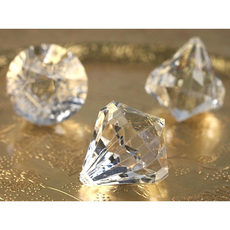 5 diamond pendants Saphira 3.9 x 4.2 cm