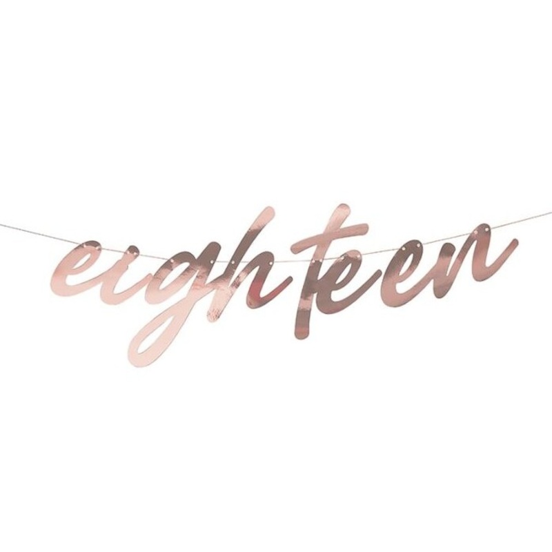 Hello Eighteen garland 1.7m