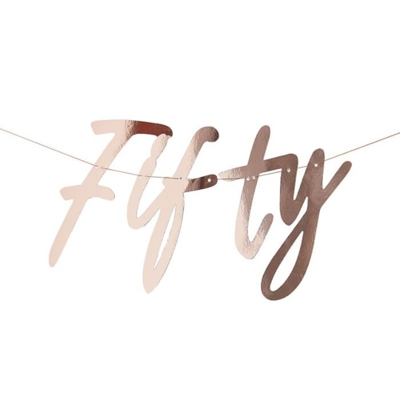 Hello Fifty garland 1.7m