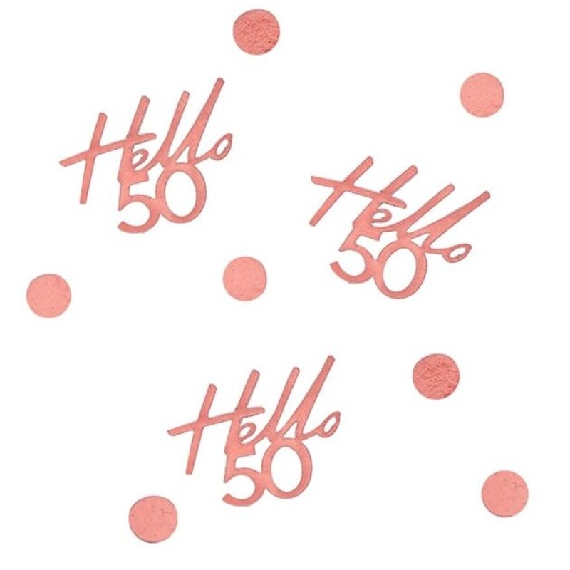 Hello Fifty sprinkle decoration 13g