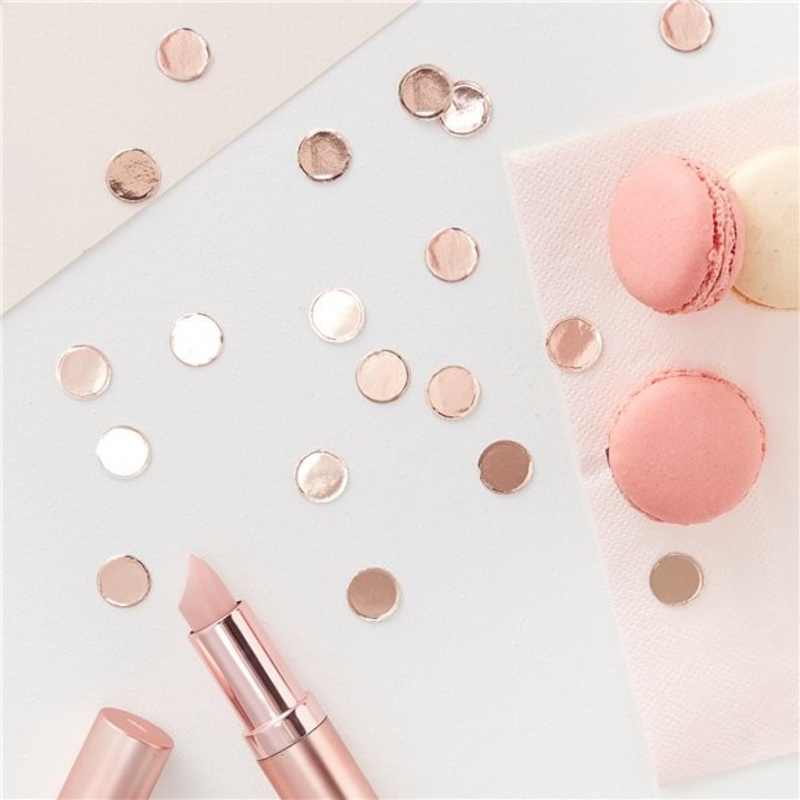 Rose gold confetti 14g