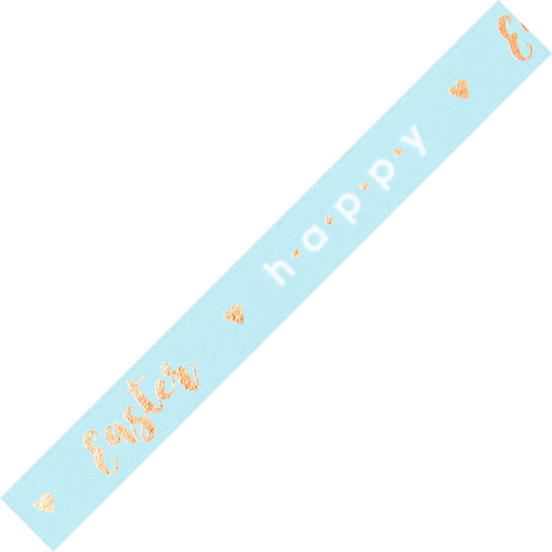 Washi Tape Hotfoil Easter rosgold 15mmx5m