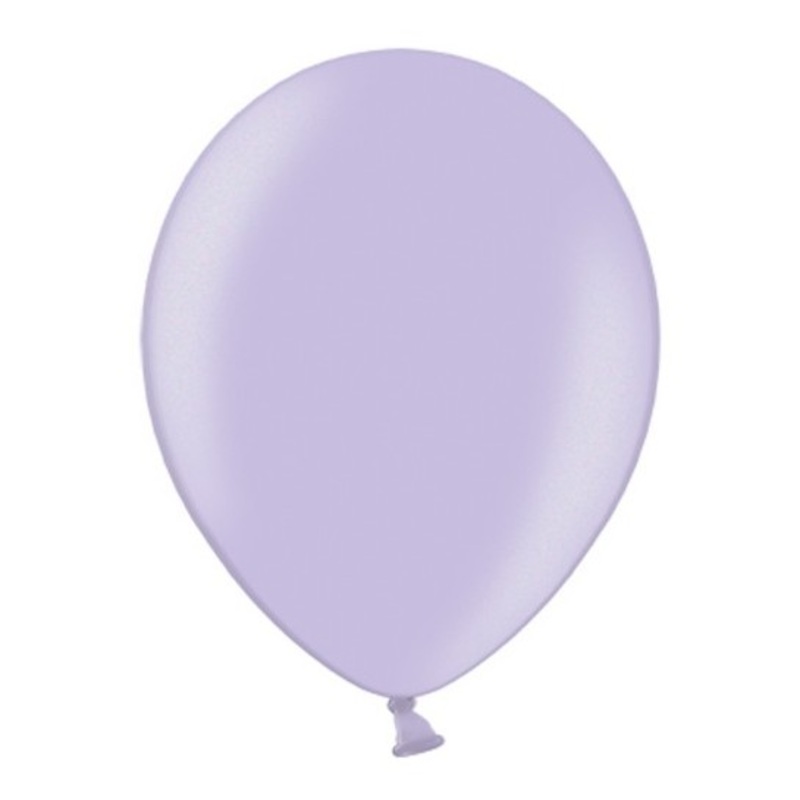 100 balloons metallic lavender 36cm