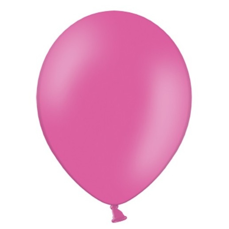 100 latex balloons Biggy pastel pink 36cm