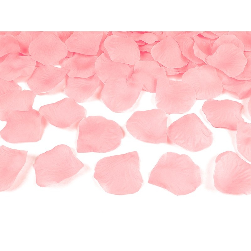 100 rose petals Amour light pink