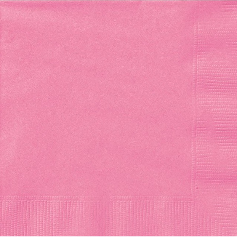 20 party napkins Valentina pink 25cm