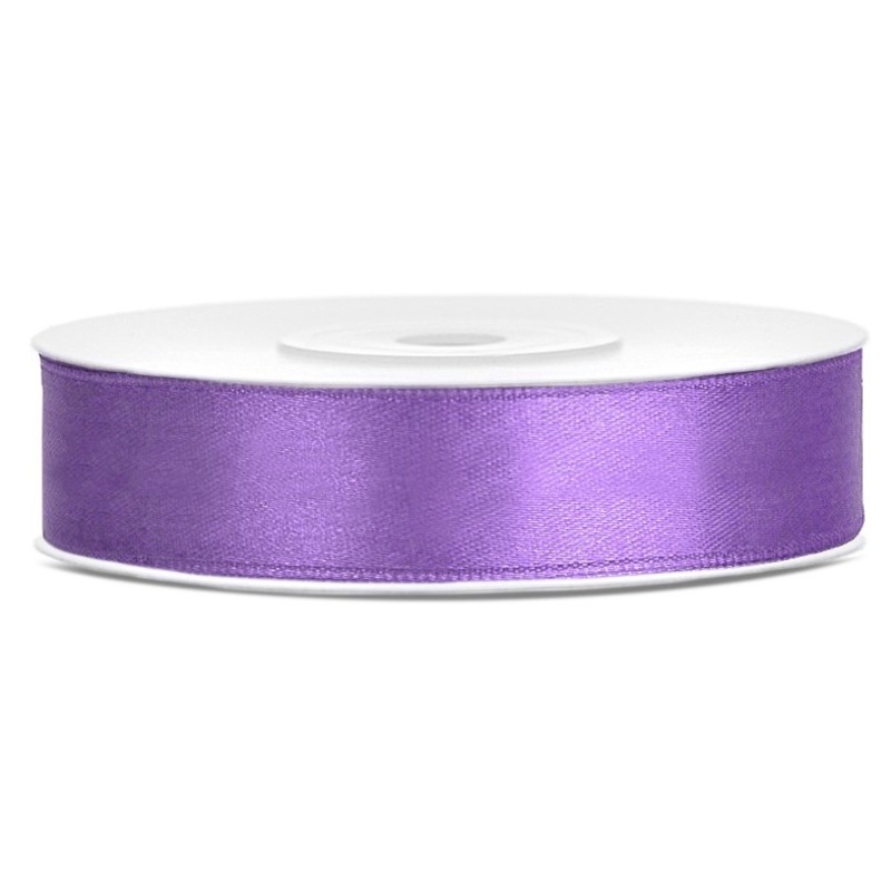 25m ribbon in purple satin