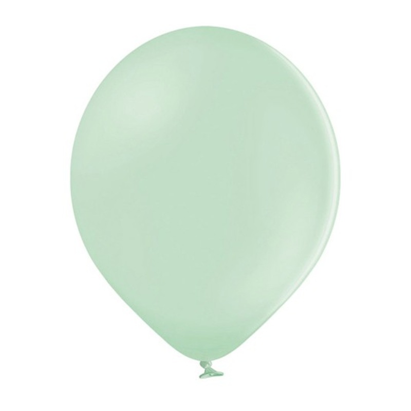 50 party star pistachio balloon 30cm