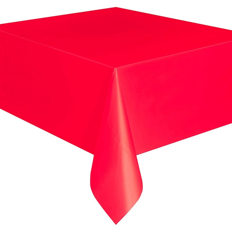 PVC tablecloth Vera red 2.74 x 1.37m
