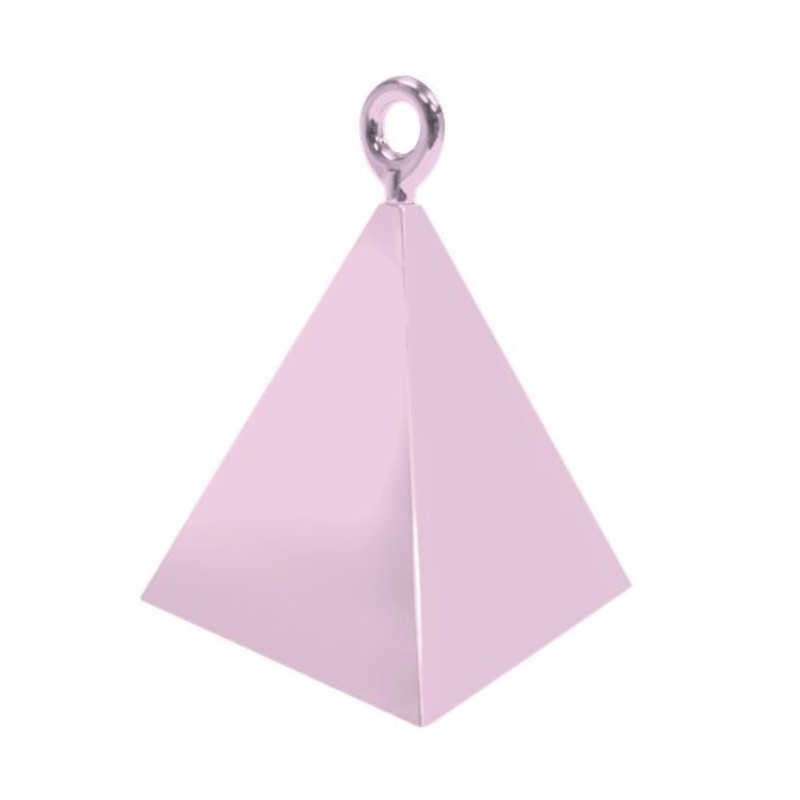 Pyramid balloon weight delicate pink 150g