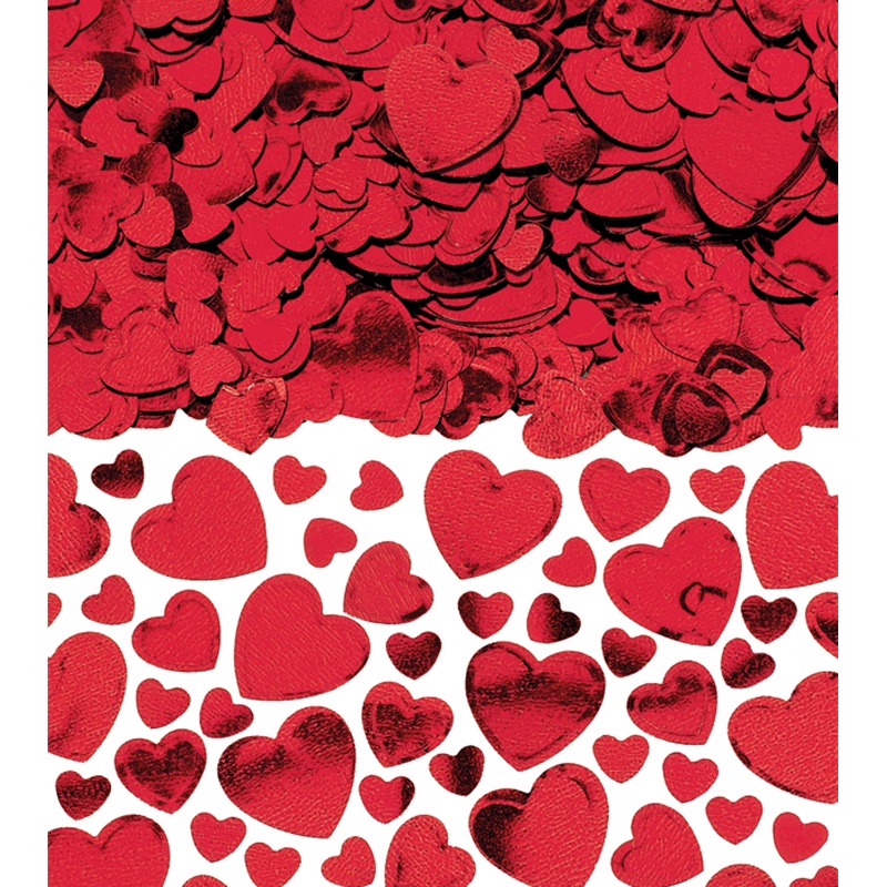Red heart sprinkle decoration Love me 70g