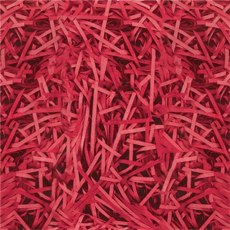 Red stripe confetti