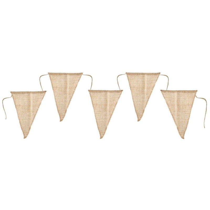 Romantic jute pennant chain 3m