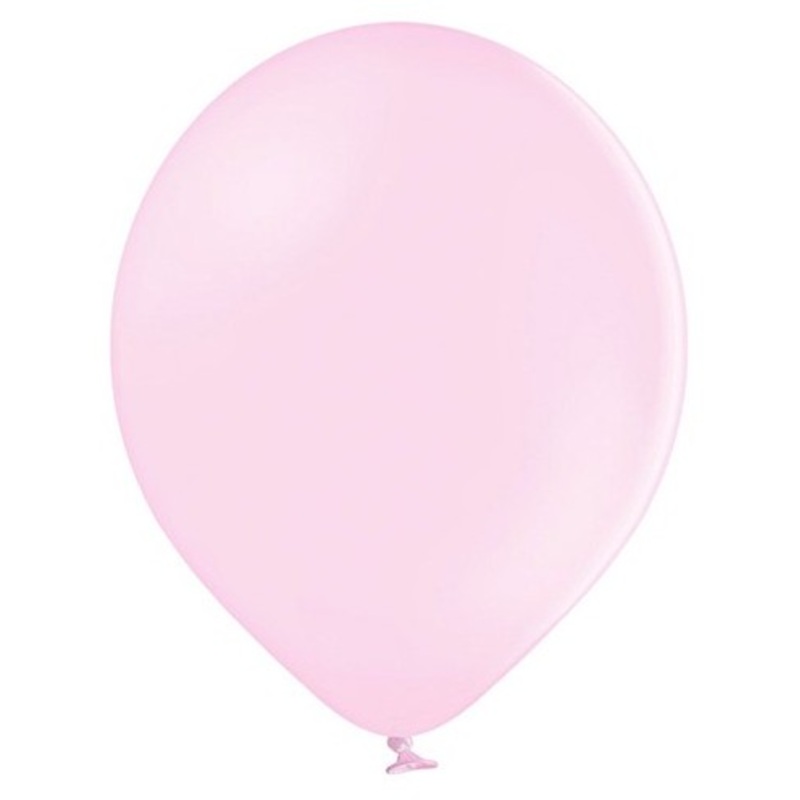 10 party star balloons pastel pink 30cm