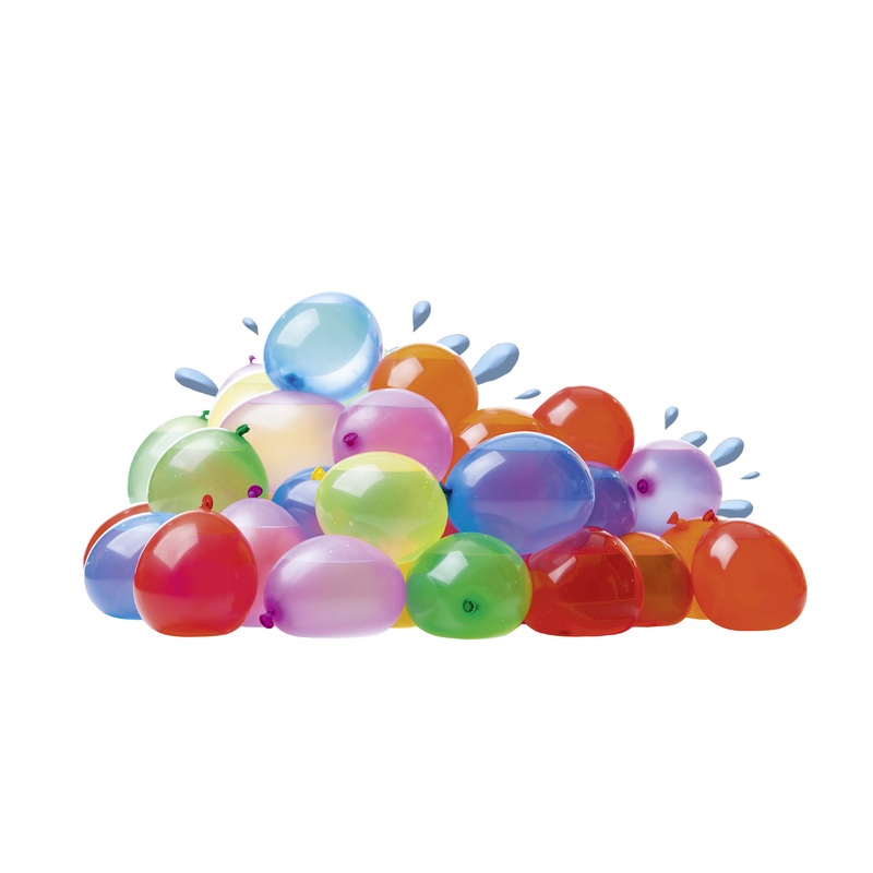 100 colorful water bombs Aqua Fun 12cm