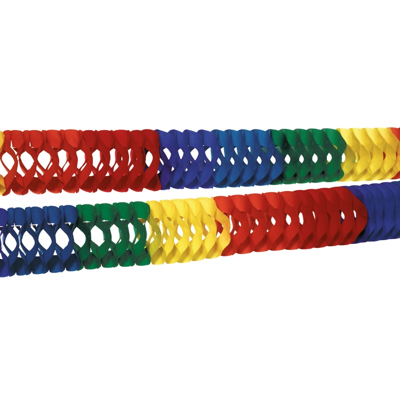 2 Rainbow Garlands 7cm x 2.5m