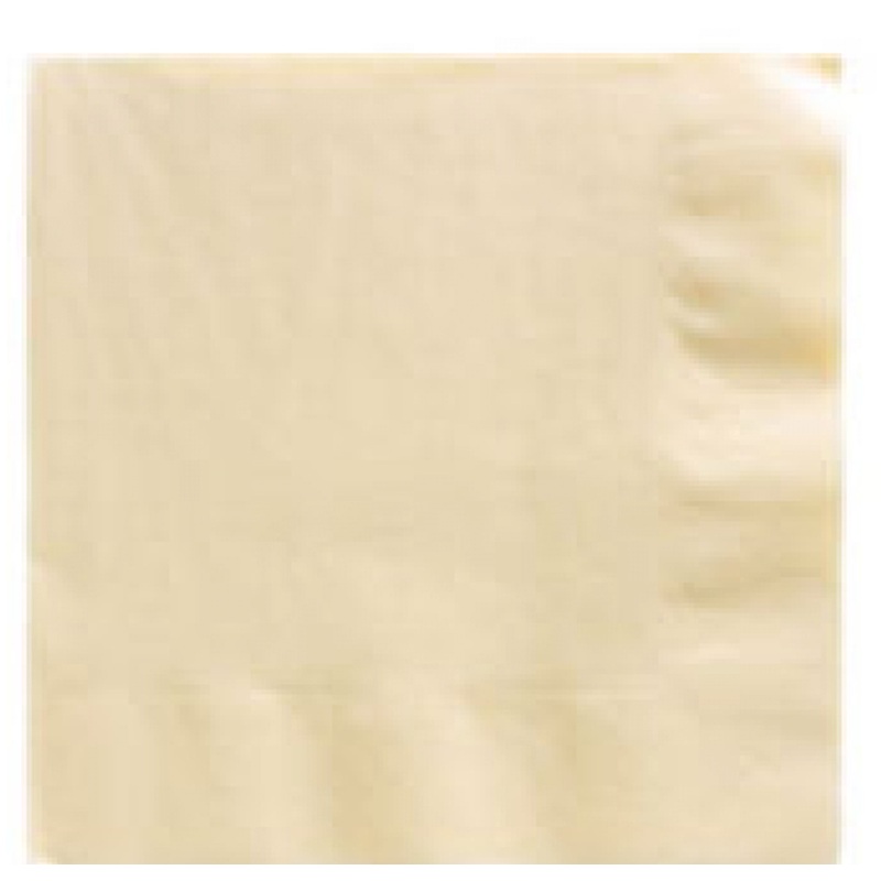 50 napkins Mila vanilla 33 x 33cm
