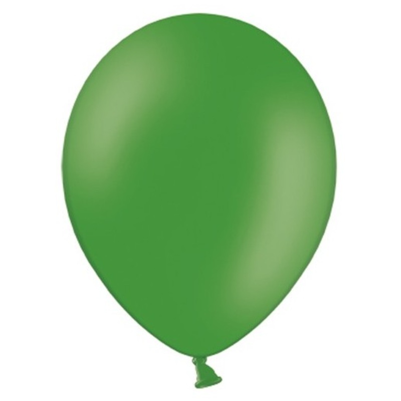 50 party star balloons fir green 30cm