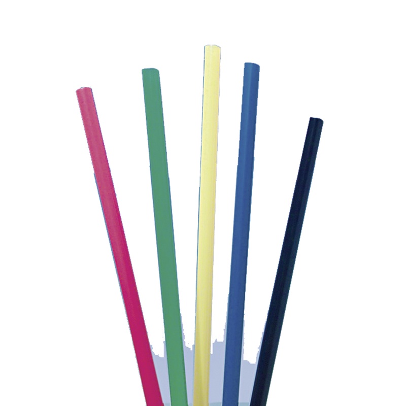 75 party straws colored 25cm