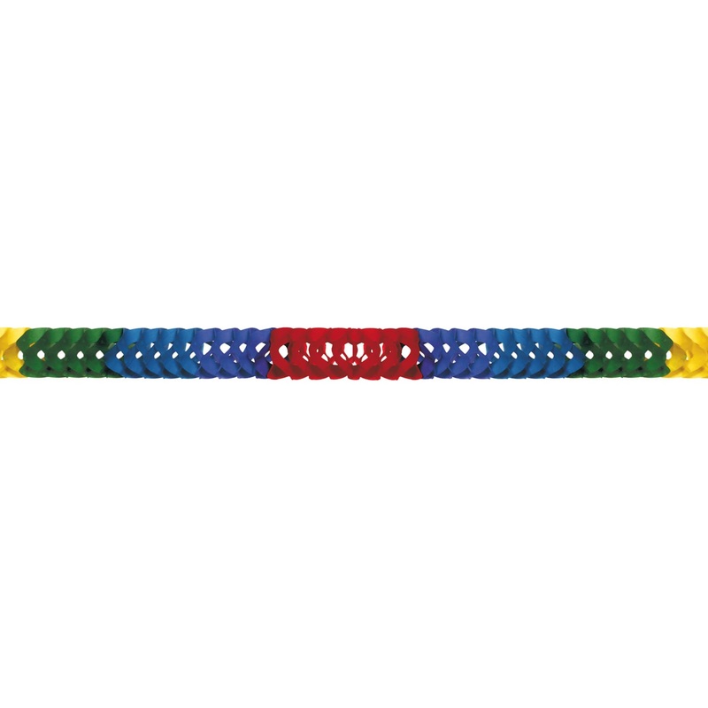 8 Happy Carnival Mini Garlands