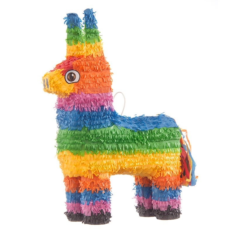 Colorful donkey pinata Alejandro