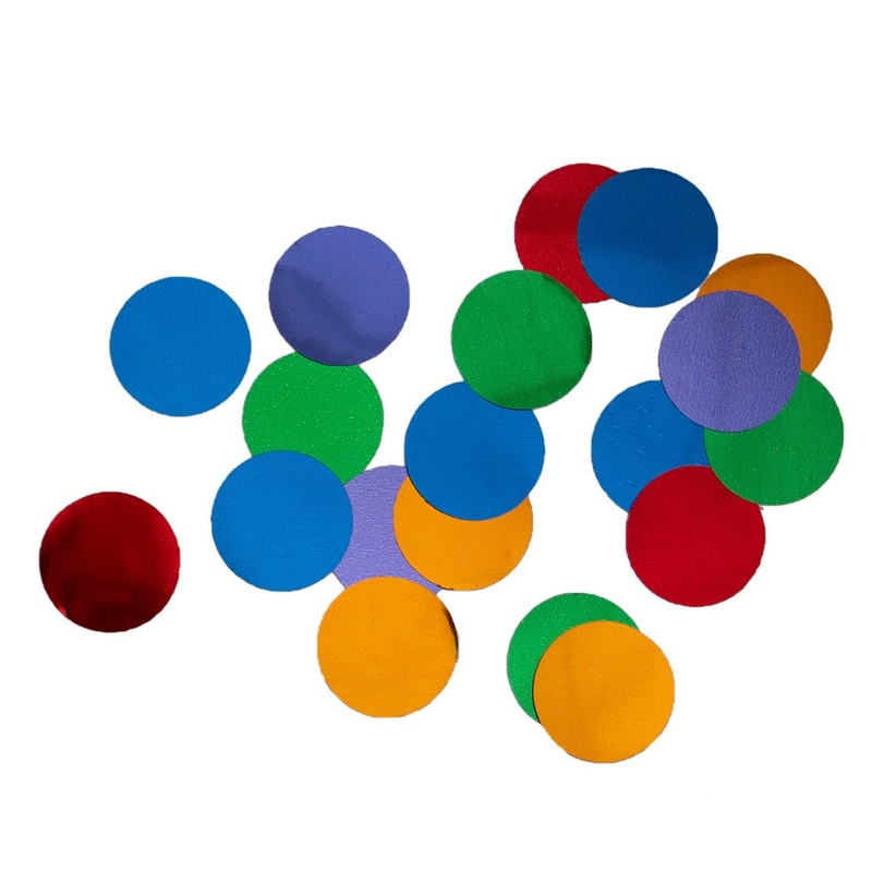 Colorful rainbow confetti 15g