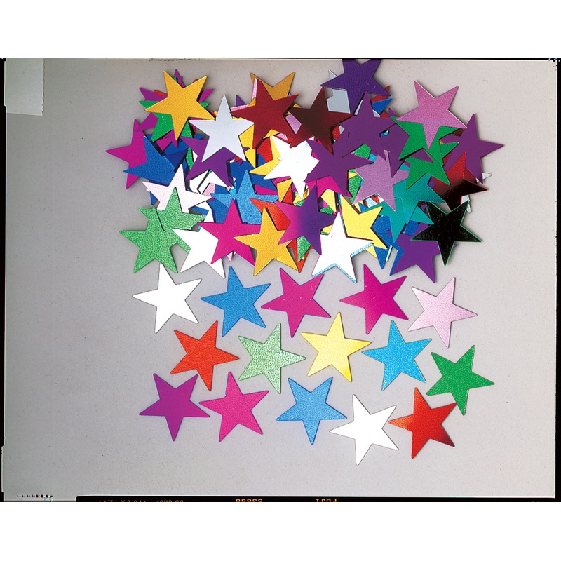 Colorful XL star sprinkle decoration Estrella 14g